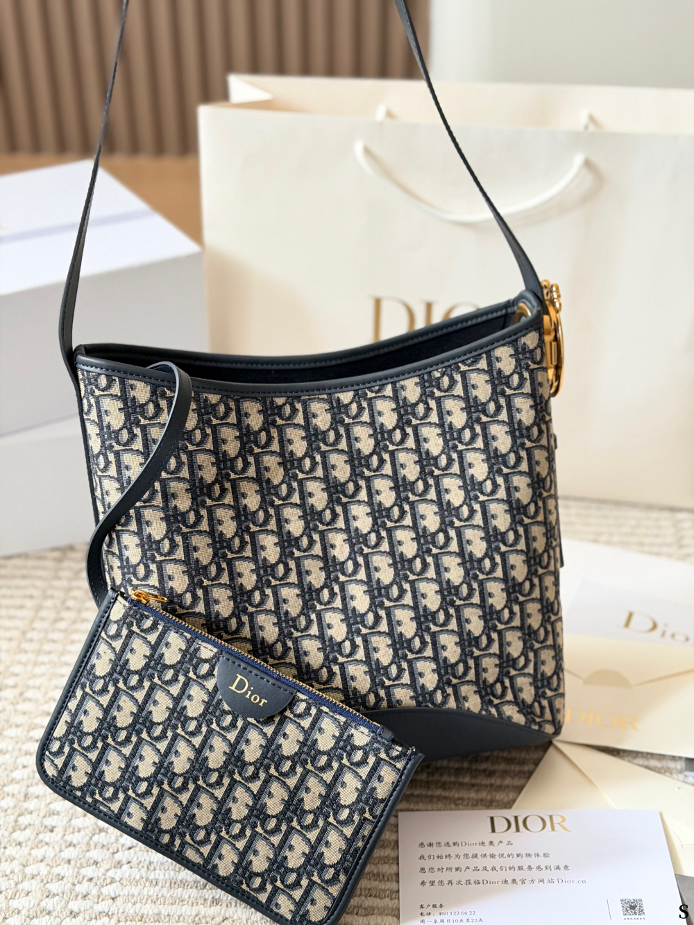 DEM353  New arrive fashion dee pblue color bag for woman beautiful gift to choose size 28cm