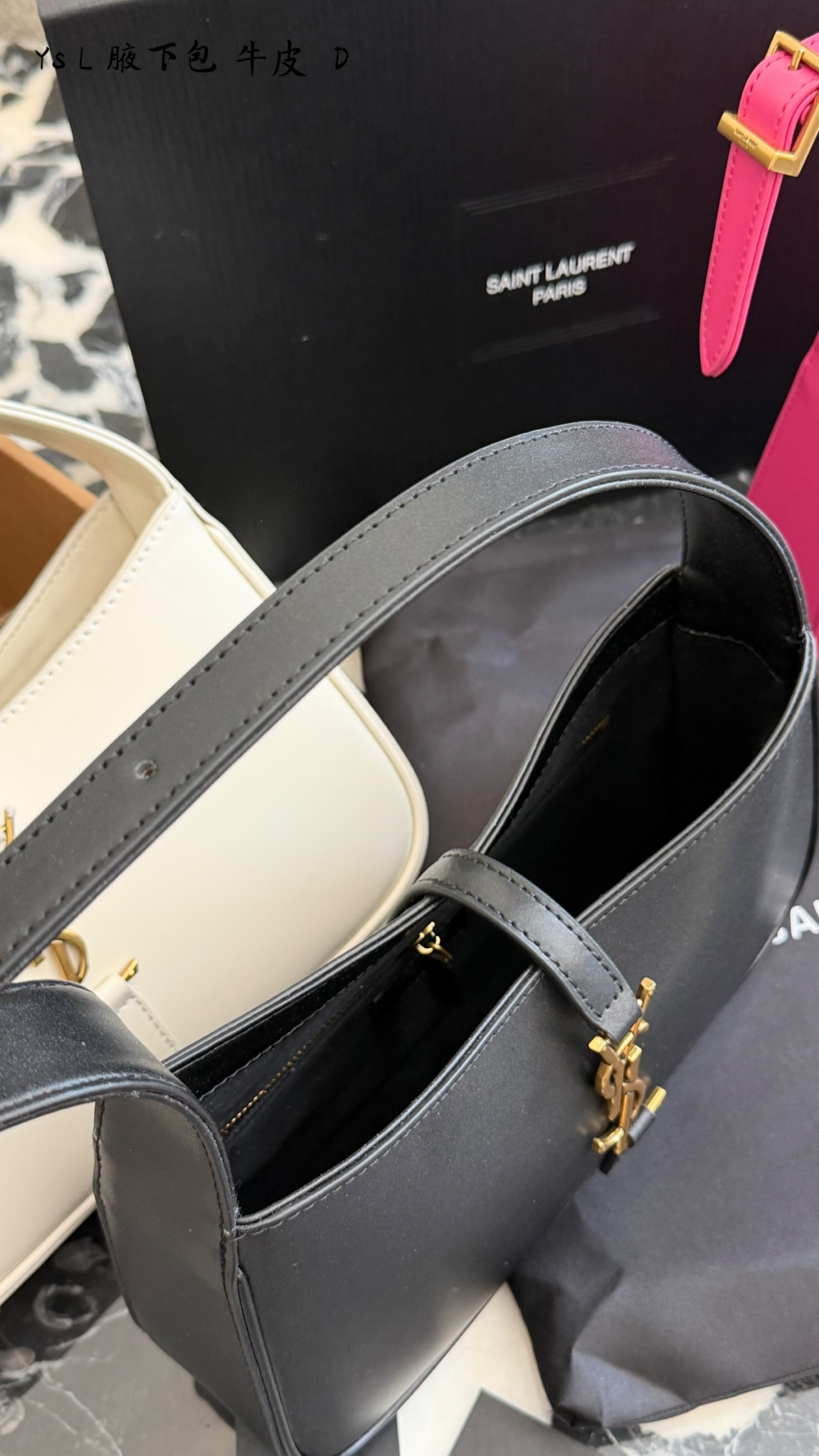 SEM15 New arrive fashion black white peach red bag for woman hands bag beautiful gift to choose gift 25x6x14cm