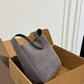 YLEM32 New arrive fashion grey black khaki bag for woman hands bag beautiful gift to choose gift 22x22cm