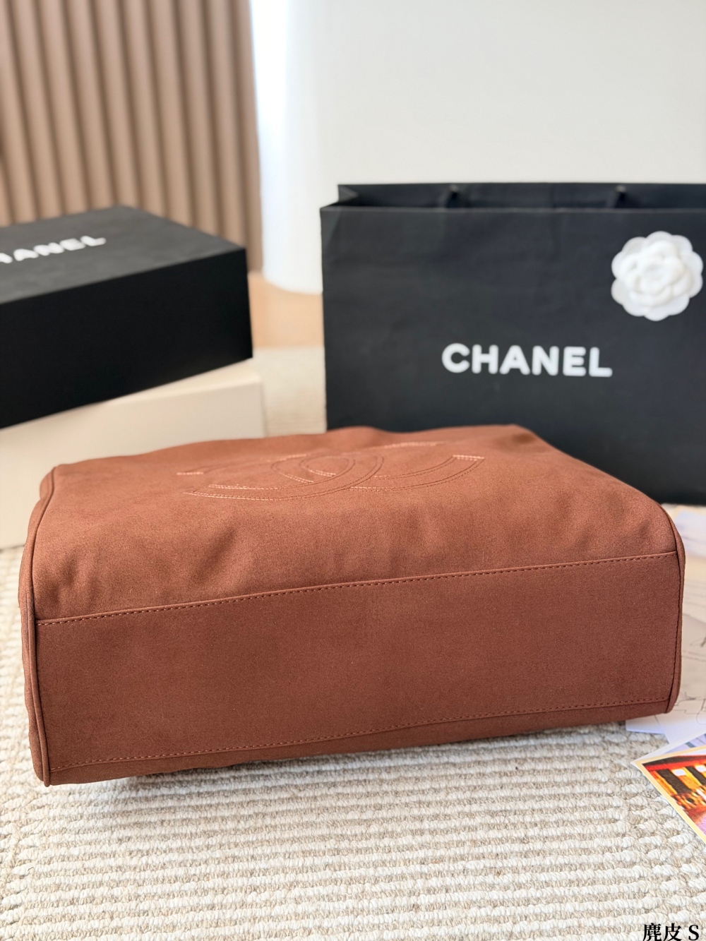 CEM384 New arrive fashion caramel color bag for woman beautiful gift to choose size 40 *30cm