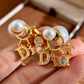 DEM395 New arrive fashion gold color earring  for woman jewelry beautiful jewelry no with box