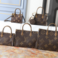 LEM435 New arrive fashion brown bag for woman hands bag beautiful gift to choose gift 4 size