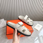 HEM103  Designer Women Slippers Sandals Shoes for Women White Color Shoes Regular Customer Wholesale Price