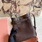 MIU03 New arrive fashion black brown color bag for woman beautiful gift to choose gift size to choose 18*17cm