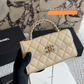 CEM393 New arrive fashion black white light blue silver khaki pink caramel color bag for woman beautiful gift to choose size 19*10cm