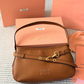 MIU04 New arrive fashion brown pink black beige color bag for woman beautiful gift to choose size  32*18cm