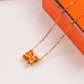 HEM77 Hot sale new arrive fashion 3D Necklace for woman jewelry gift to  about 45cm long