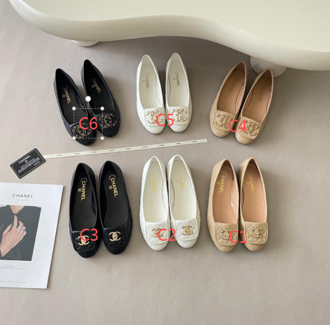 CEM184 womens Dress shoes designer Ballet shoes Flat boat shoe leather bow Dance formal shoes Lady Trample Lazy Loafers Quilted Leather Ballet Dress Shoes Luxury shoes