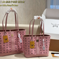 MCM03 New arrive fashion pink bag for woman hands bag beautiful gift to choose gift 29.5*13.5*25.5cm/34*16*30cm