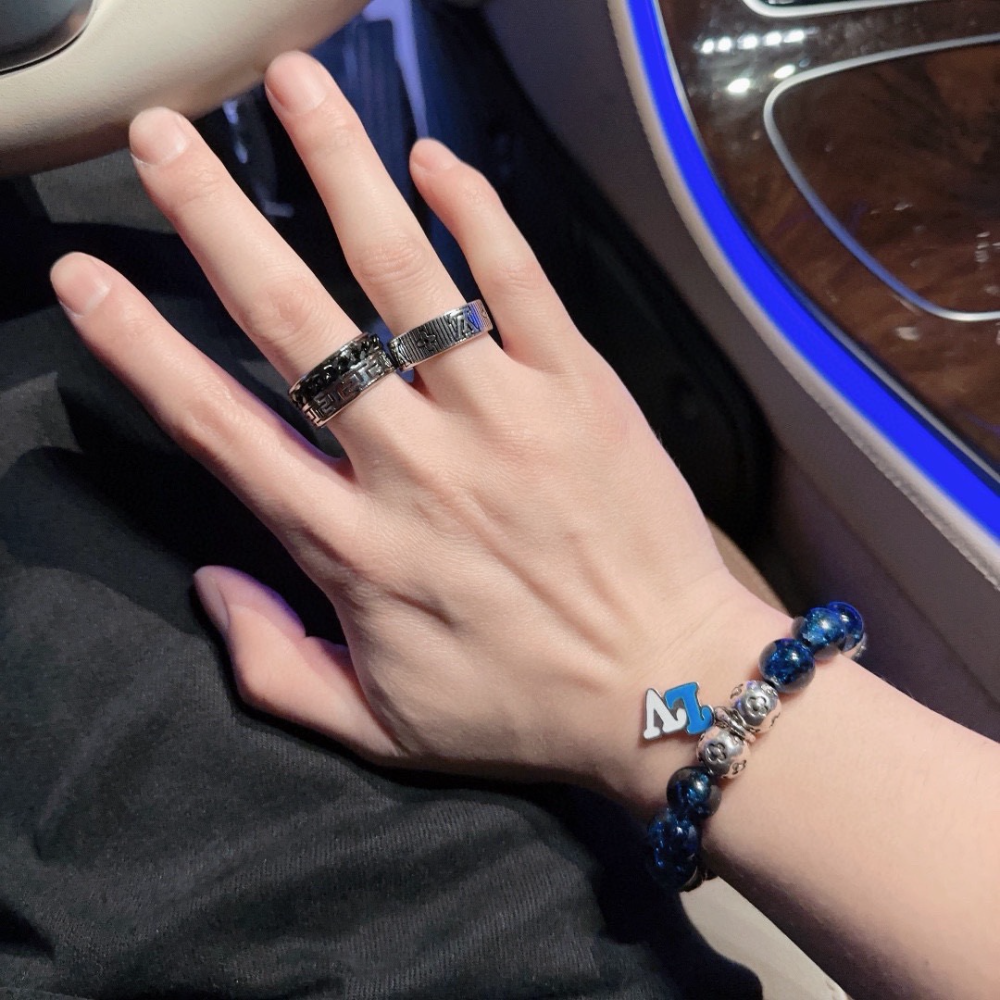 LEM569 New Classic Ring Brand Designer Titanium Steel Ring Gold Ring Women Mens Ring Love Promise Jewelry