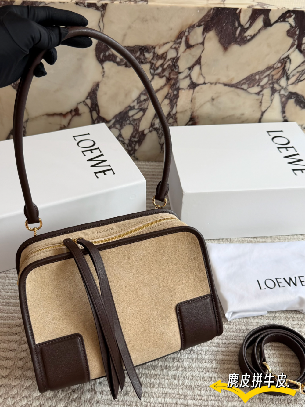 LOW01 New arrive fashion khaki color bag for woman beautiful gift to choose size  25*19cm