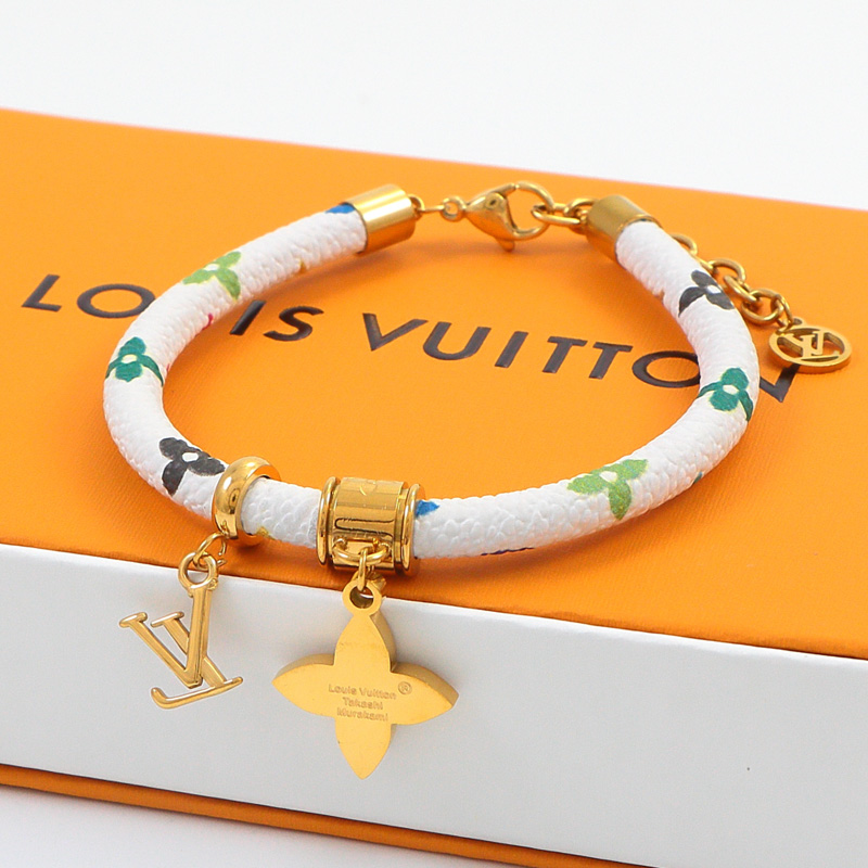 LEM475 New trendy four-leaf collar chain bracelet personalized luxury high-end accessory available as a gift option