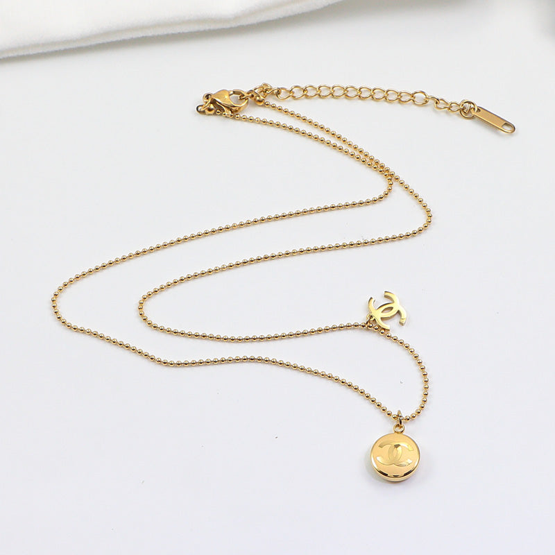 CEM255 New Arrive Gold Color Necklace Fashion Design  Necklace Charm for Women Jewelry