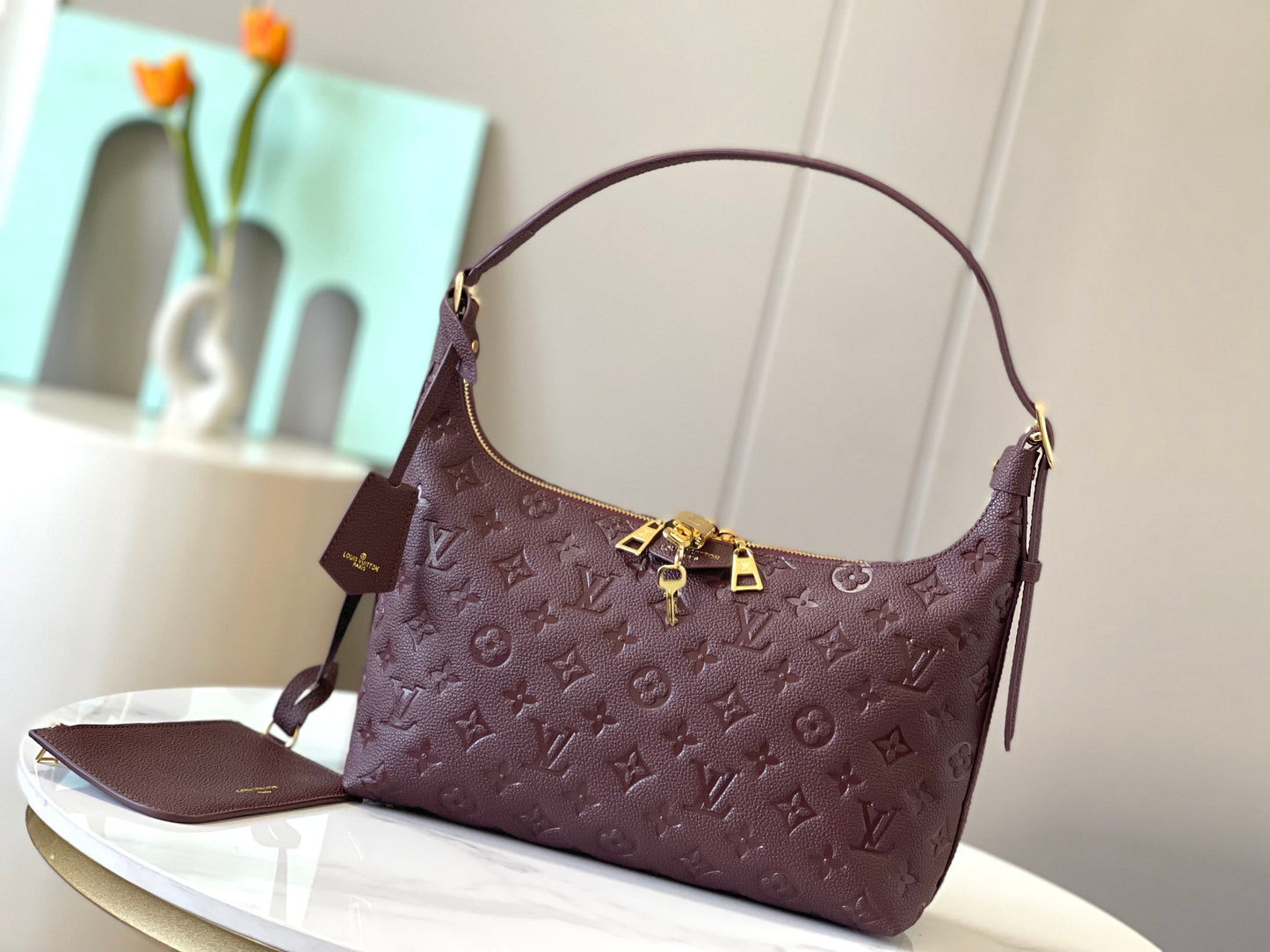 LEM354 Original Top-grade original single-layer leather New Genuine Leather Women's Crossbody Stewardess