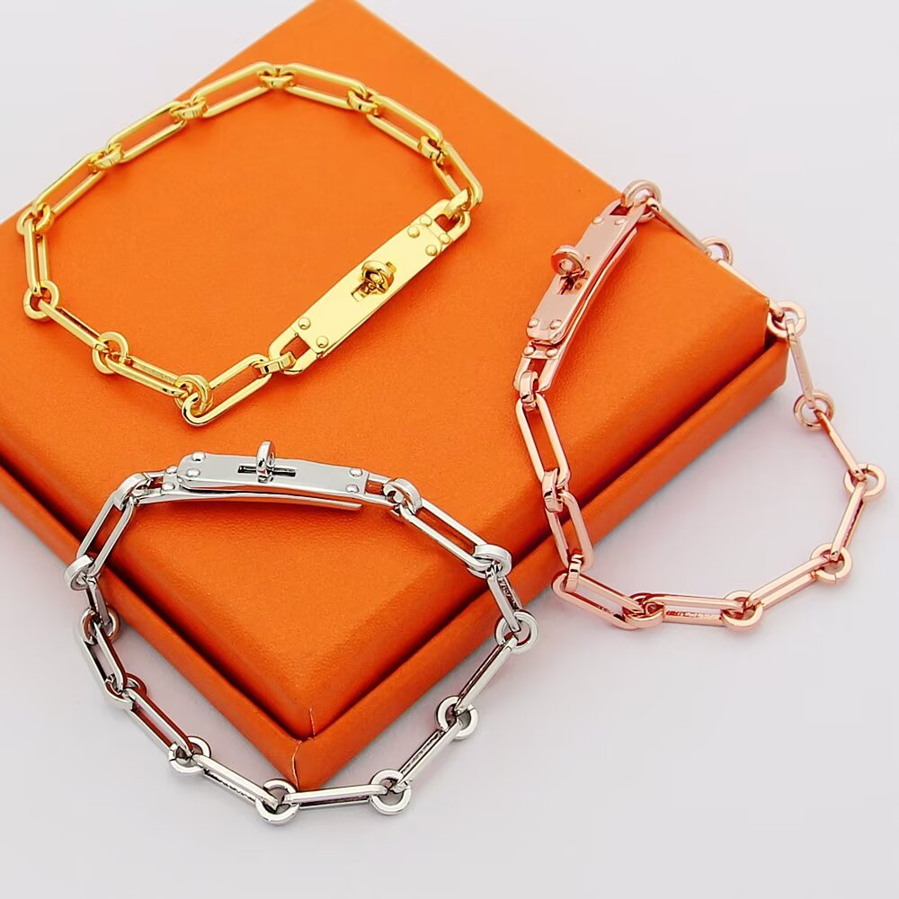 HEM113 New arrive fashion gold silver rose gold  bracelets for woman beautiful jewelry to choose gift