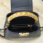 LEM585 New arrive fashion black deep blue white khaki color bag for woman beautiful gift to choose