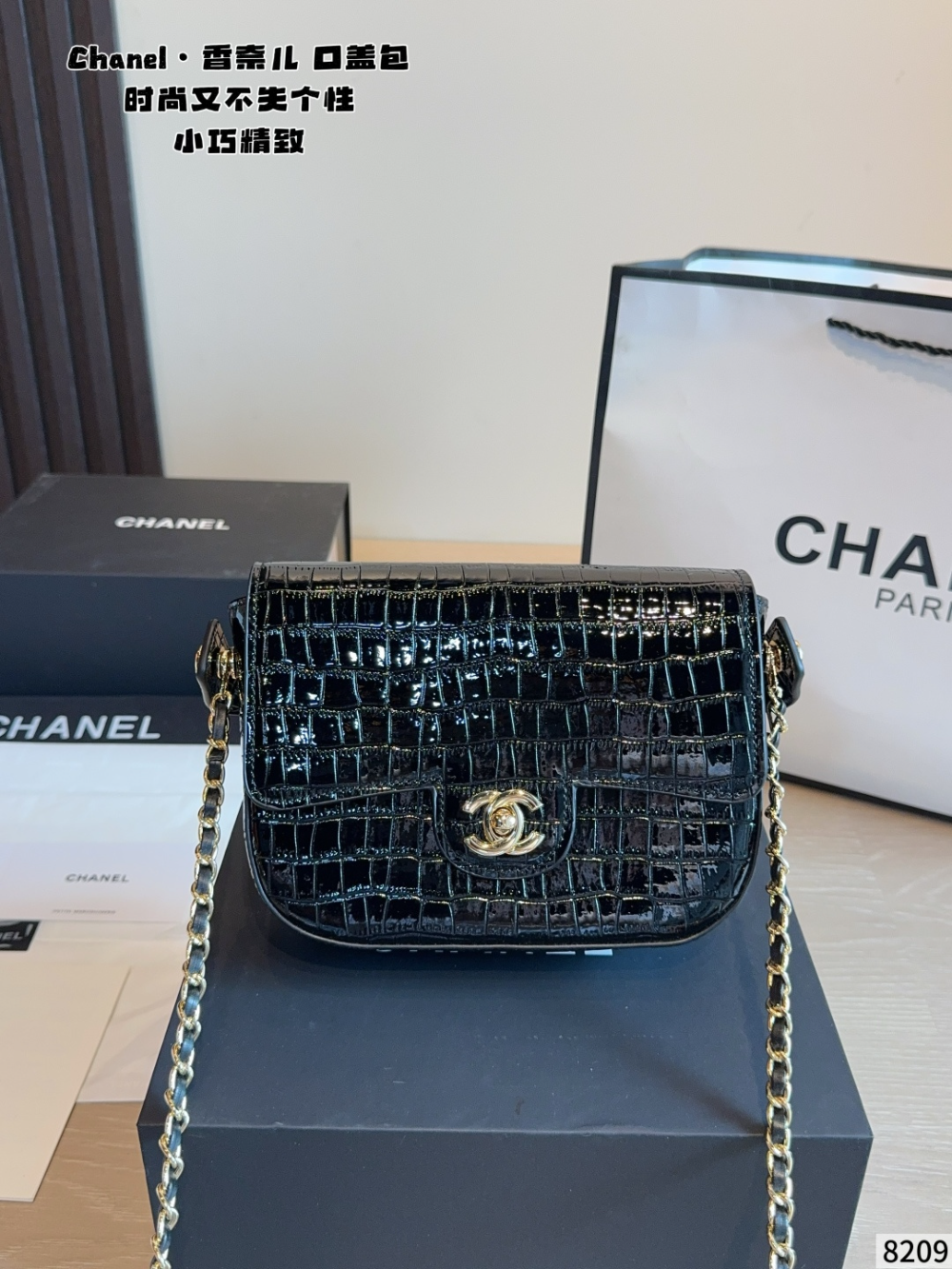 CEM323 New arrive fashion black red green grey color bag for woman beautiful gift to choose gift size to choose 19.5×5×14.5cm