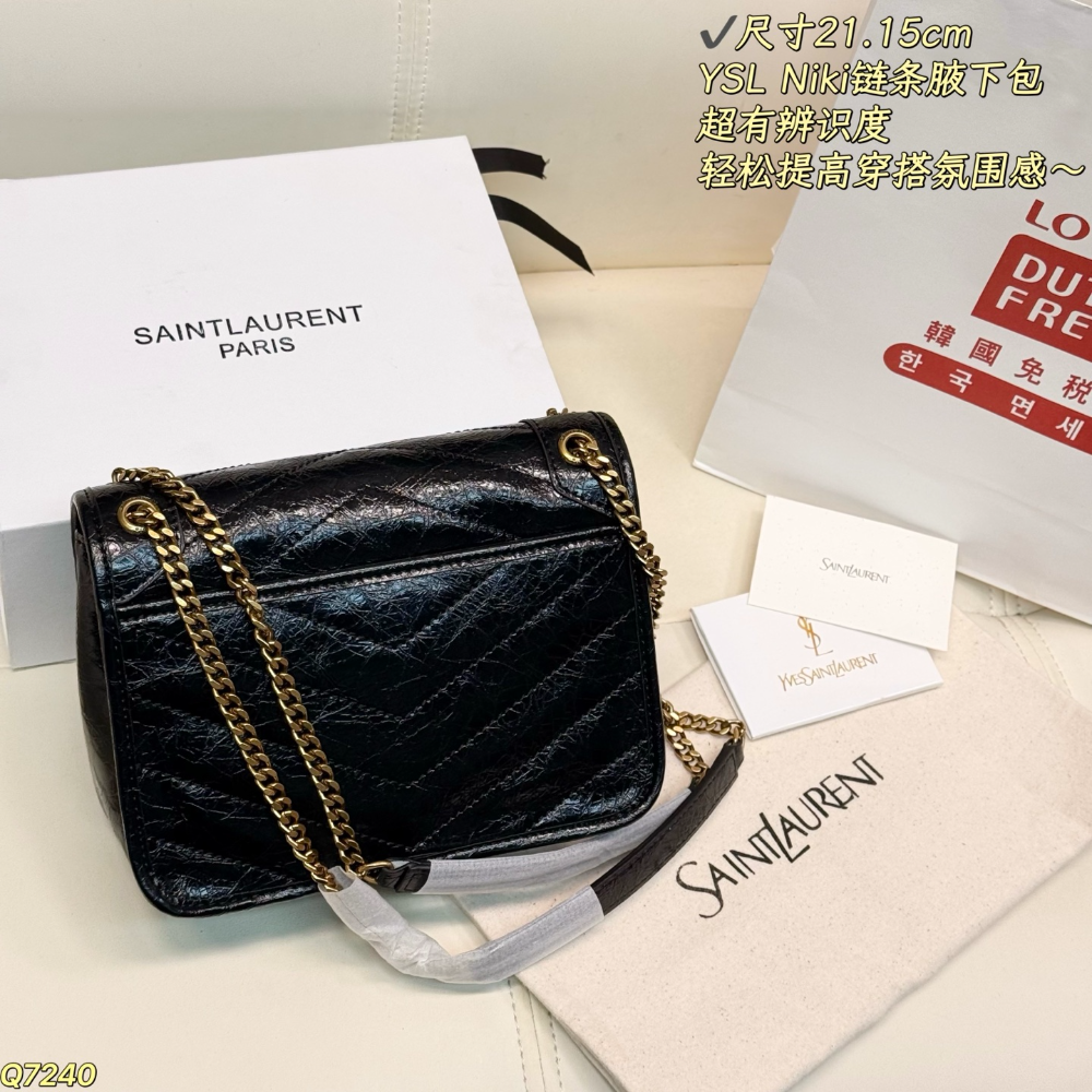 YLEM21 New arrive fashion black bag for woman hands bag beautiful gift to choose gift 21*15cm
