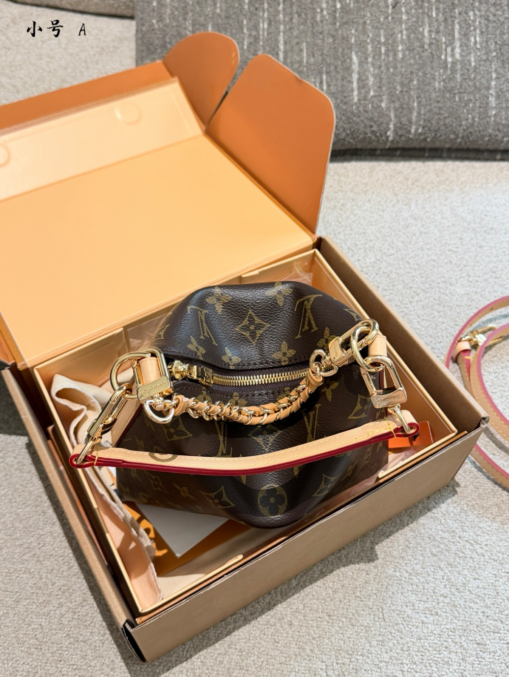 LEM575 New arrive fashion brown color bag for woman beautiful gift to choose size 18*18cm