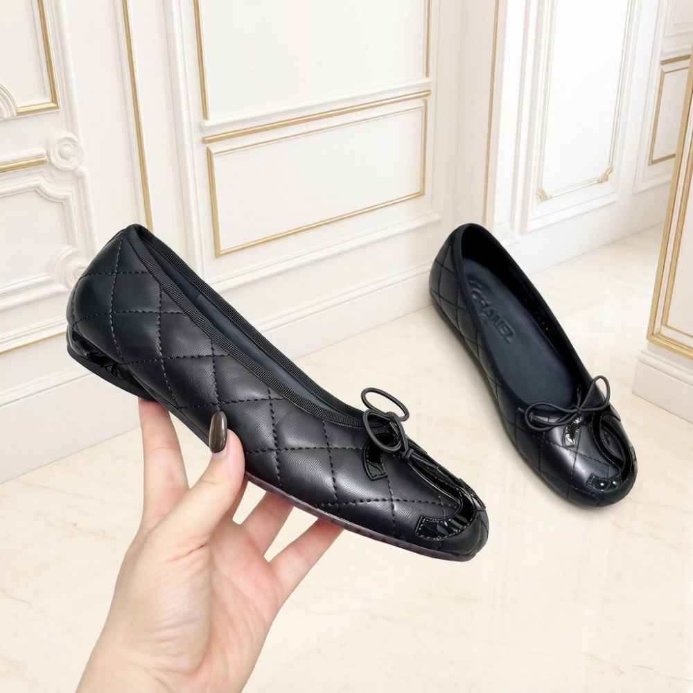 CEM363 Designer women's shoes women's flat shoes black white khaki colors high quality sizes 34 to 42