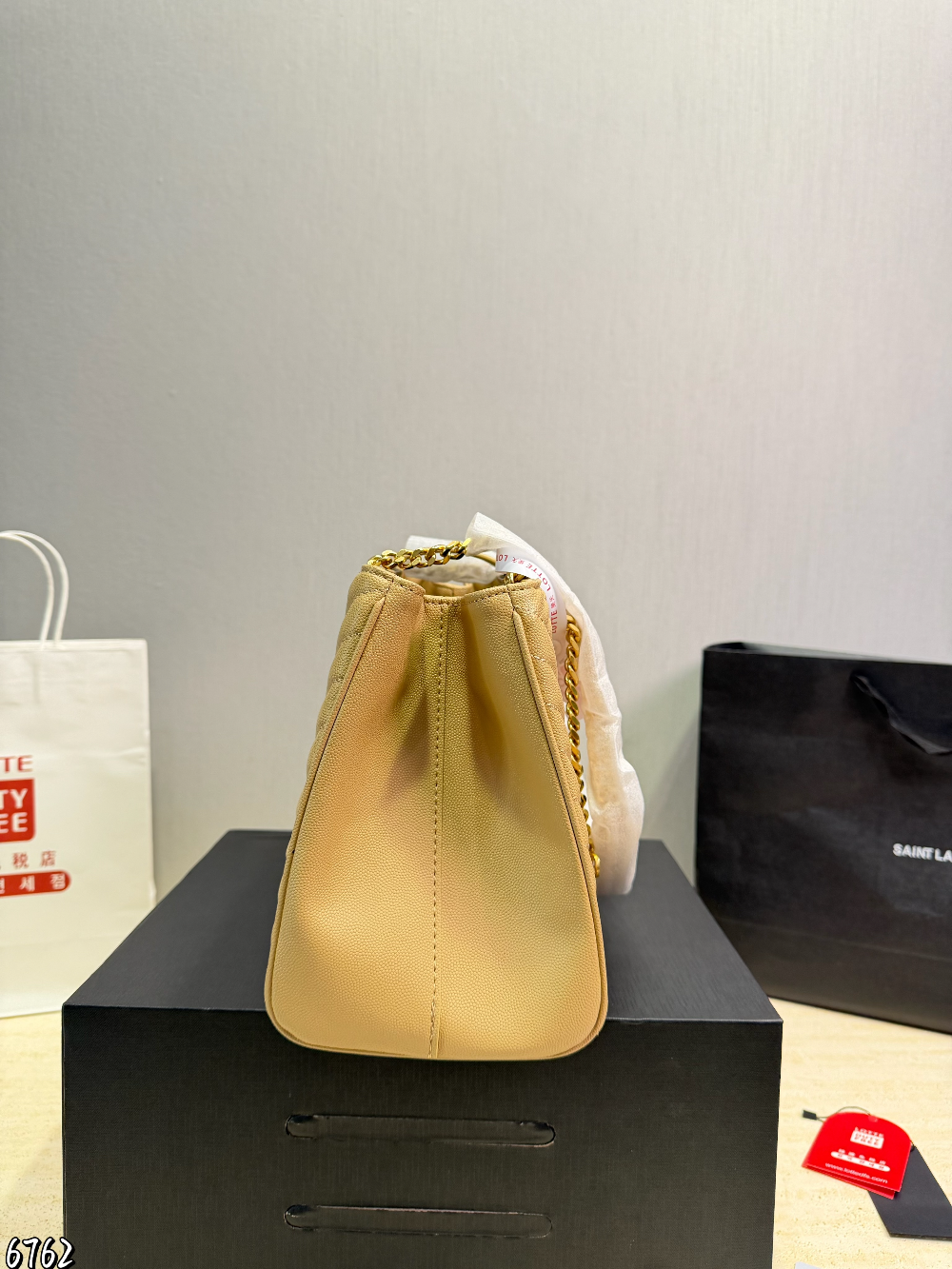 YLEM16 New arrive fashion yellow color bag for woman beautiful gift to choose size 32*23cm