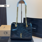 SEM16 New arrive fashion black white color bag for woman beautiful gift to choose gift size to choose 25*11*18cm