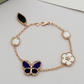 VEM35 New trendy four-leaf clover bracelet - exquisite sophisticated exclusive flattering versatile accessory