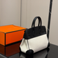 HEM136 New arrive fashion black white red caramel taupe color bag for woman beautiful gift to choose 2 size