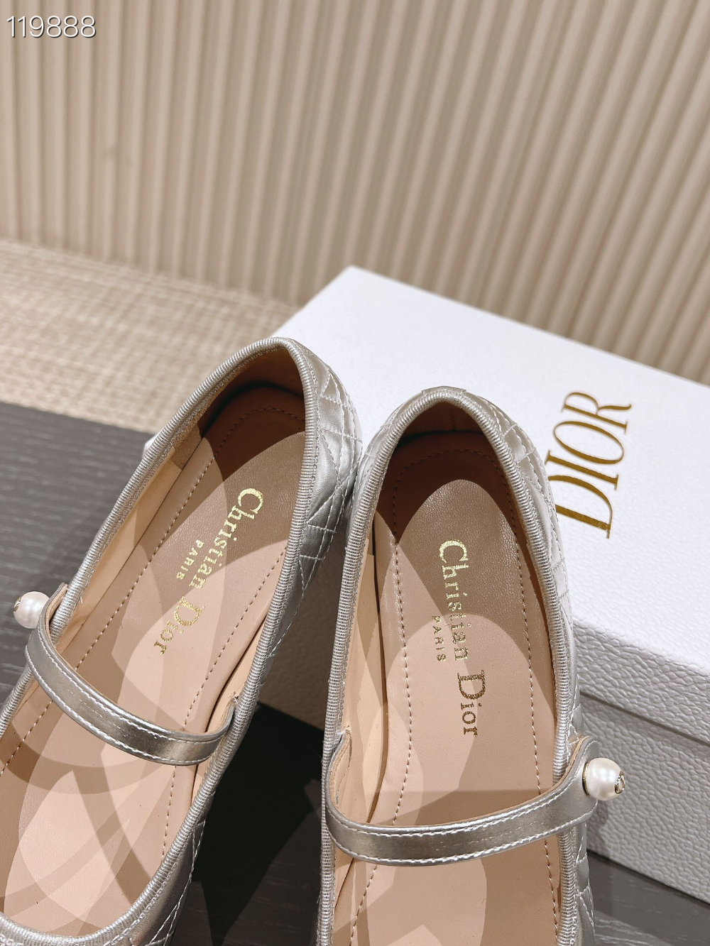 DEM346 Designer women's shoes women's flat shoes silver colors high quality sizes 35 to 42