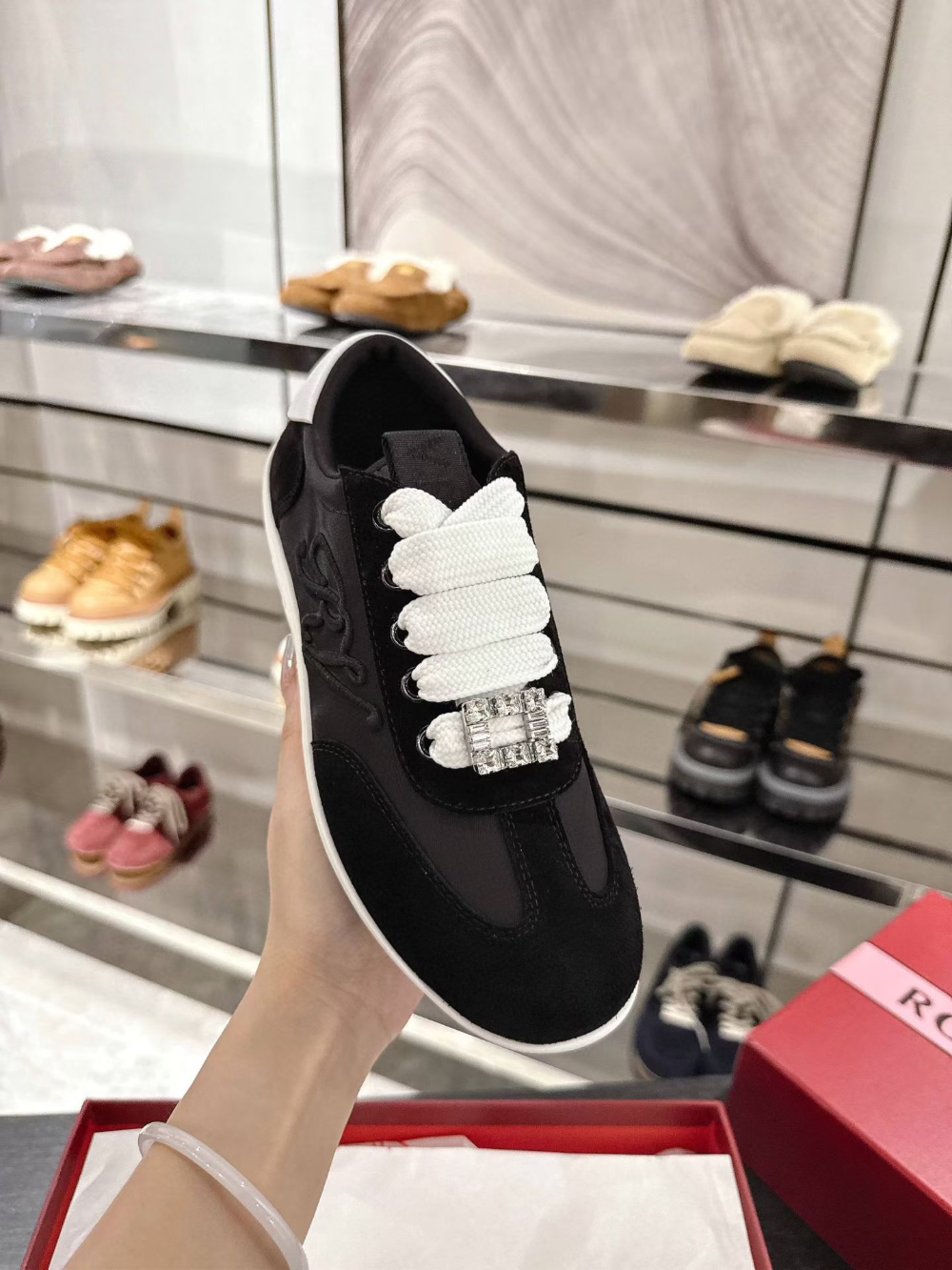 RV01 New fashionable black blue brown women's shoes  available in various colors beautiful slippers excellent gift items