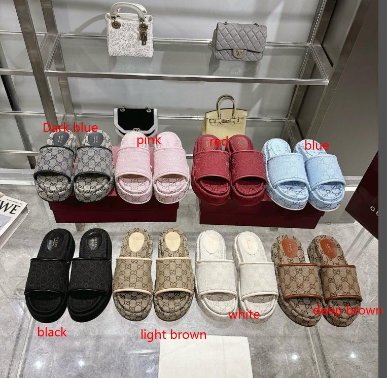 GEM144 Designer Shoes women Sandals for women pink black blue color shoes high quality size 35 to 41