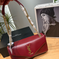 YLEM9 New arrive fashion black white red green color bag for woman beautiful gift to choose gift size to choose 26 *15 cm