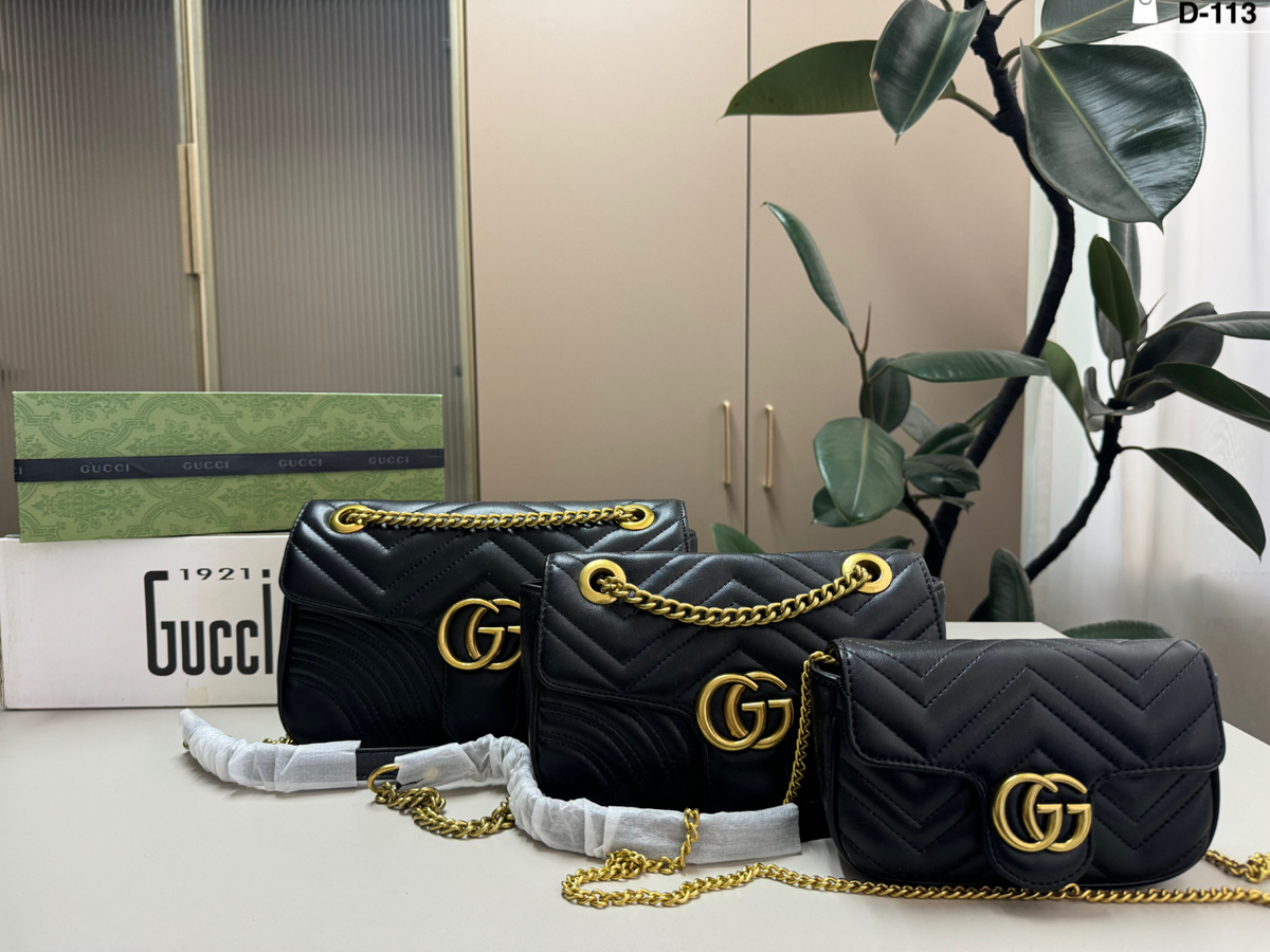 GEM239 New arrive fashion black red white deep red color bag for woman beautiful gift to choose 3 size