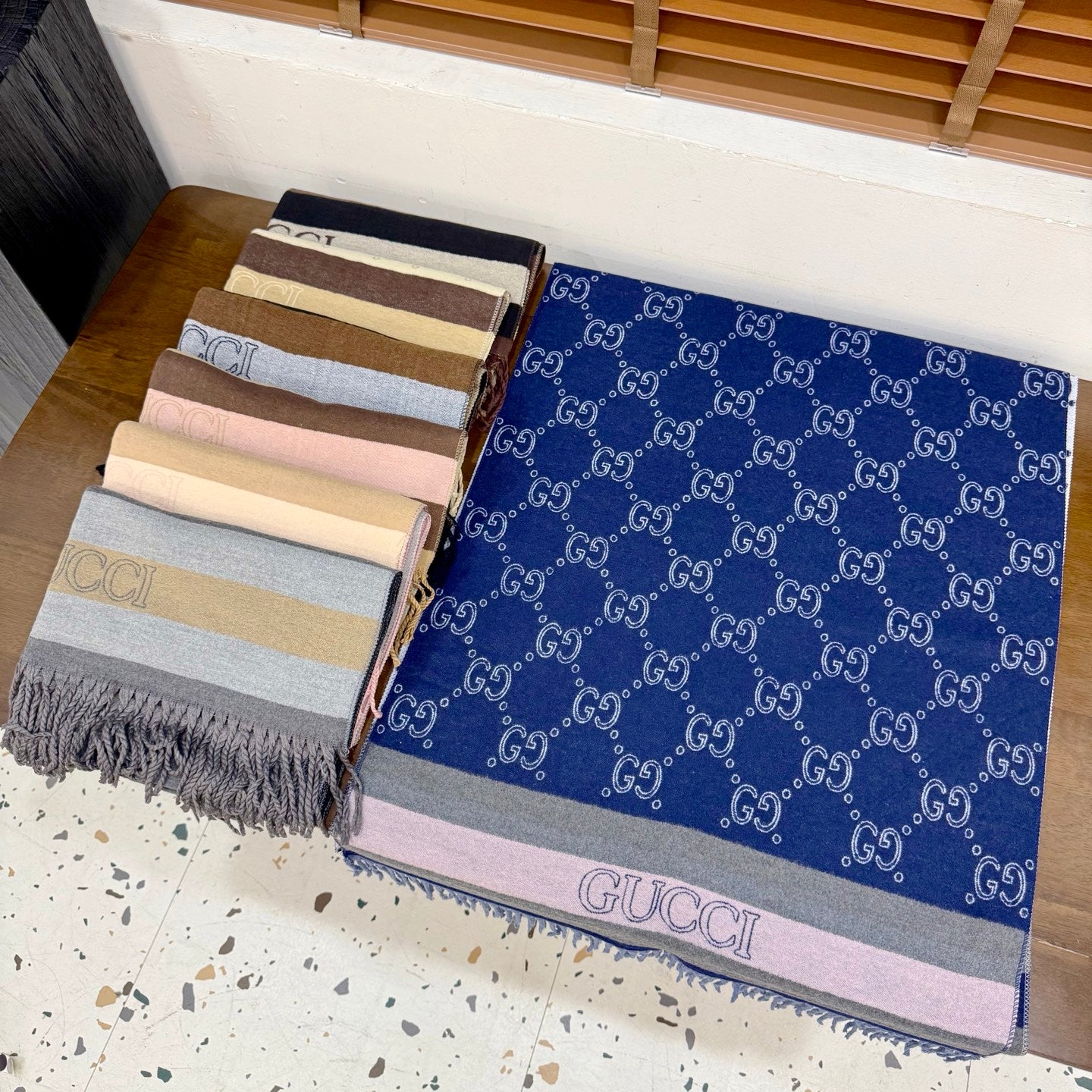 GEM108 designer head scarf womens wool scarf cashmere thick shawl Women's long winter wool cashmere shawl Headscarf fringe fashion new style 65*180cm