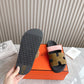 HEM101 Designer women Slippers sandals shoes for women mix color shoes high quality size 35 to 42