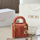 DEM347 New arrive fashion black red orange white blue color bag for woman beautiful gift to choose 17cm