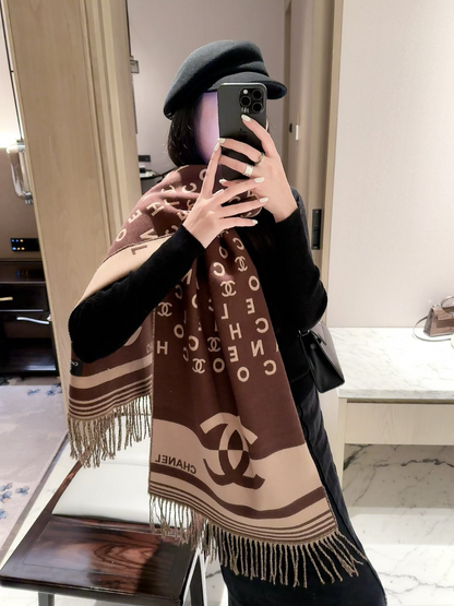 CEM360 new arrive  Hot sale pink brown color fashion beautiful  scarf  for woman gift  to choose