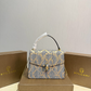 BEM38 New arrive fashion beige white green blue brown black gold gray-blue bag for woman hands bag beautiful gift to choose gift 21*16cm