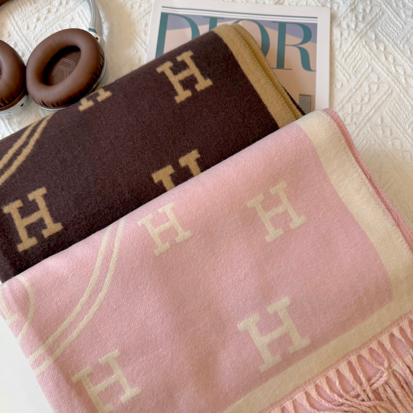 HEM69 winter scarf Shawl designer scarf women plaid cashmere long tassels soft sjaal brown scarves for women scarf man winter warm breathable simple style 65*180CM