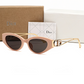 DEM310 Designer sunglasses luxury Spicy girl style sunglasses for women Sexy trend men gift glasses Beach shading UV protection polarized glasses with box