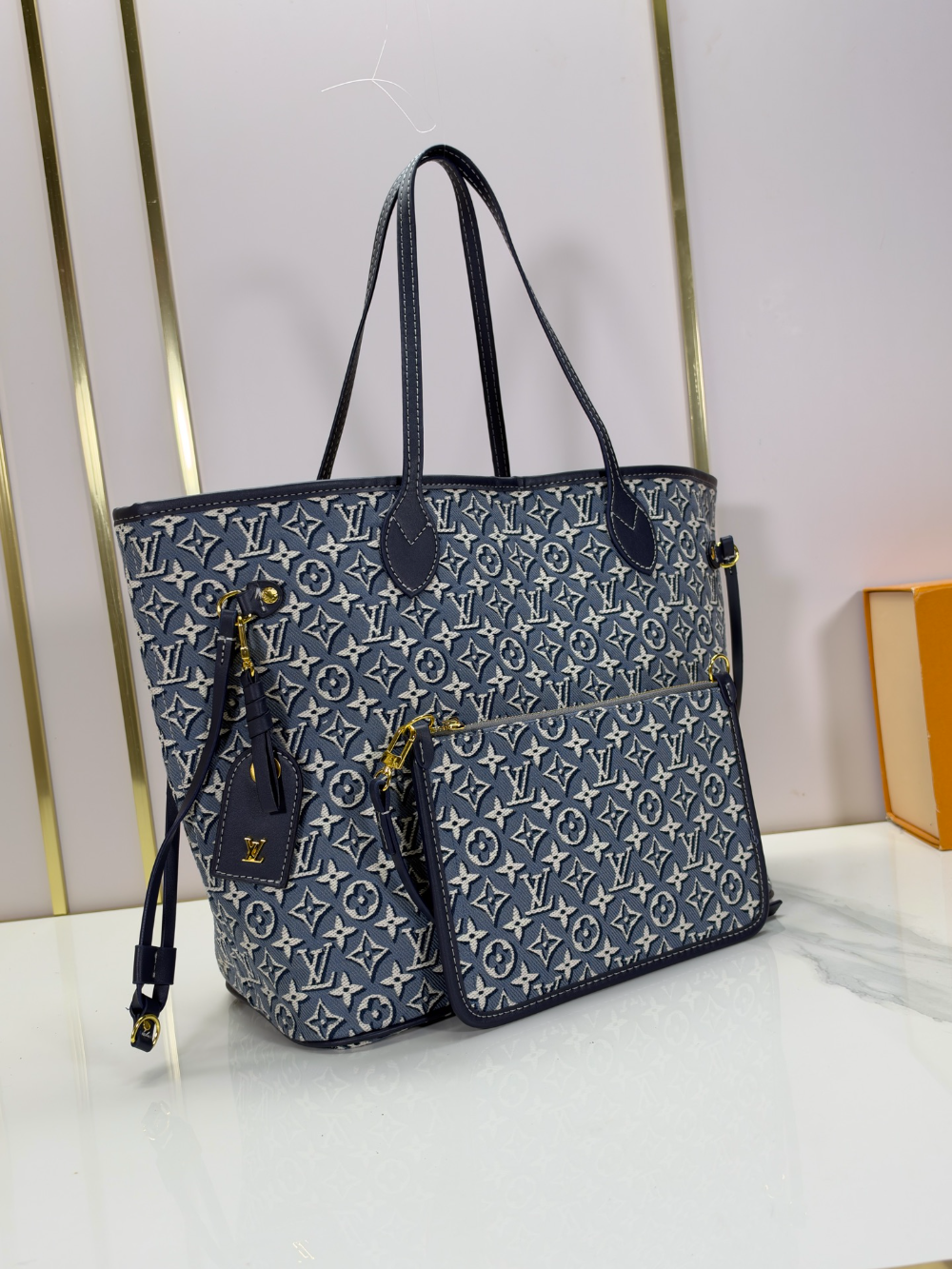 LEM619 New arrive fashion blue bag for woman hands bag beautiful gift to choose gift 31 x 28 x 14cm