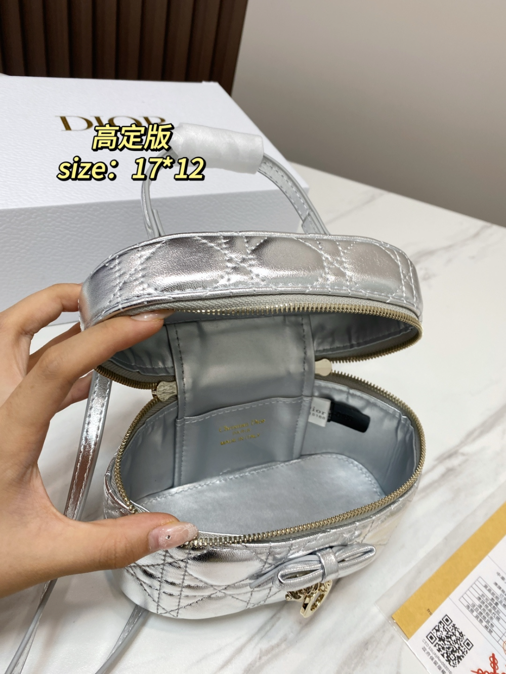DEM349 New arrive fashion gold silver color bag for woman beautiful gift to choose