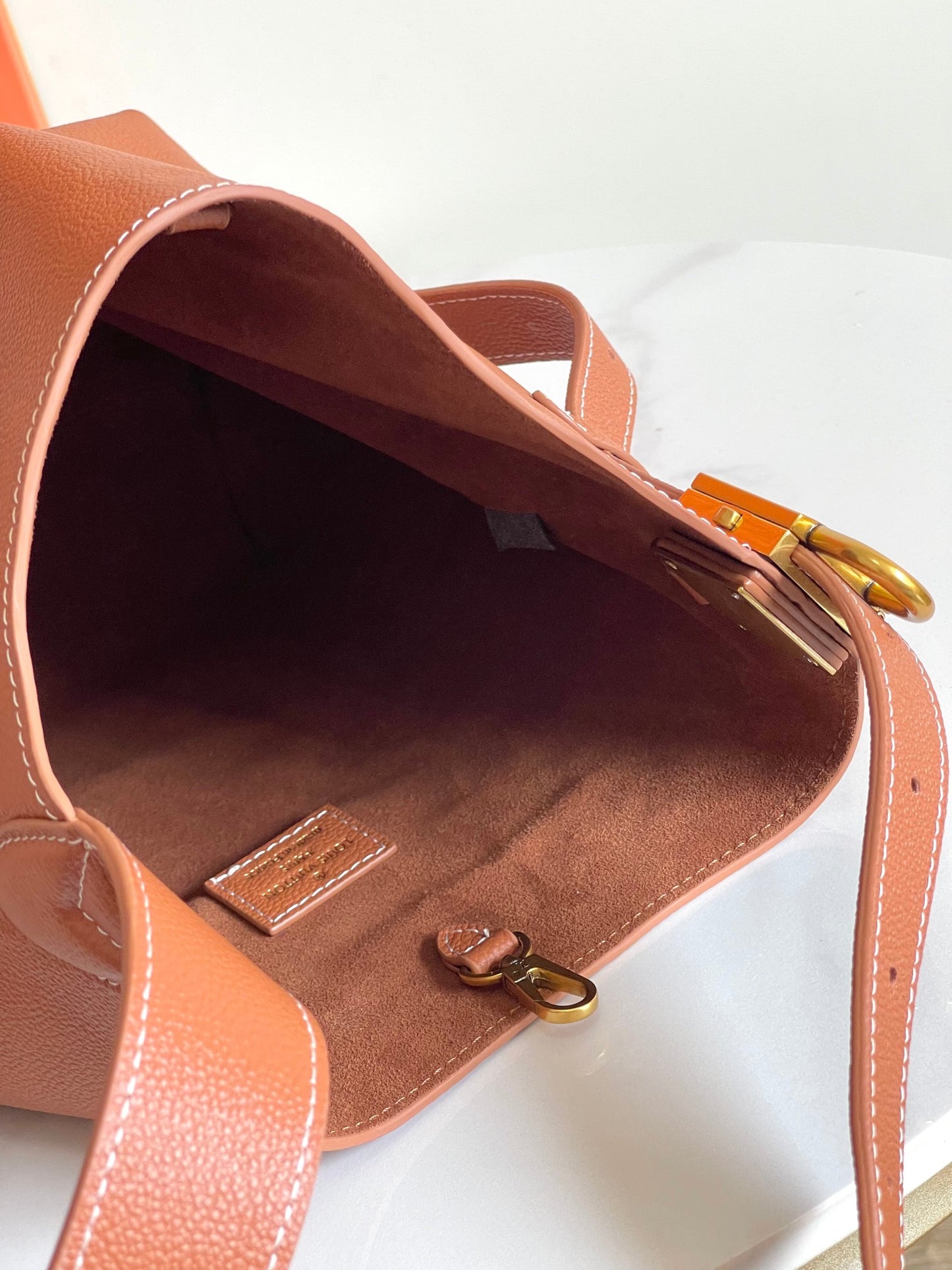LEM346 Original Epsom Head  top quality bag New Genuine Leather Women's Crossbody Stewardess