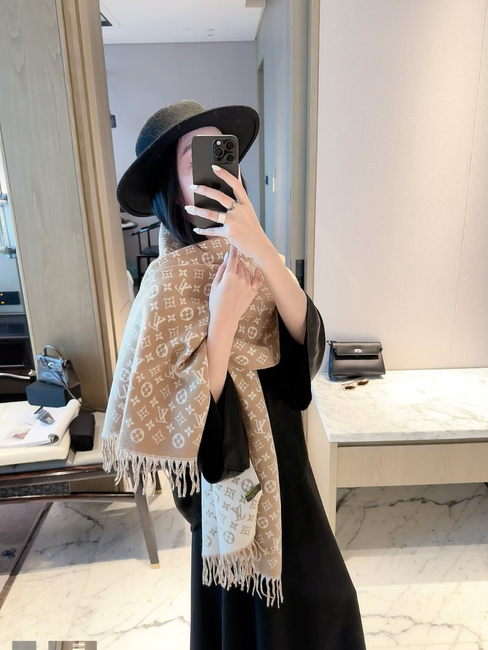 LEM652 new arrive  Hot sale black khaki color fashion beautiful  scarf  for woman gift  to choose