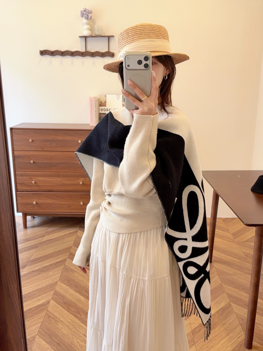 LOEM03 new arrive  Hot sale pink black color fashion beautiful  scarf  for woman gift  to choose size 180*45cm