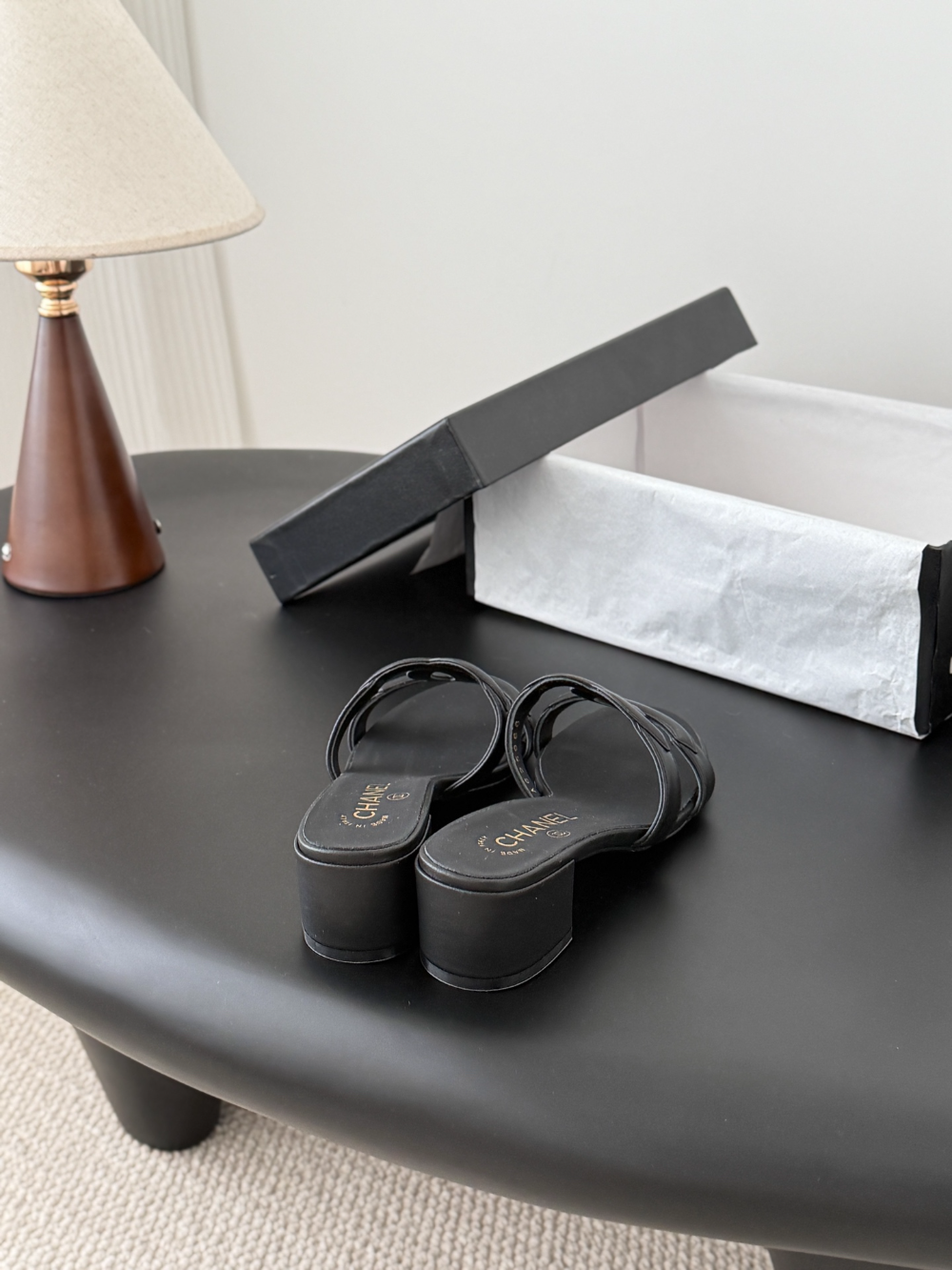 CEM312 New trendy slippers featuring a simple double-ring design are elegant and versatile perfect for summer and available in multiple colors