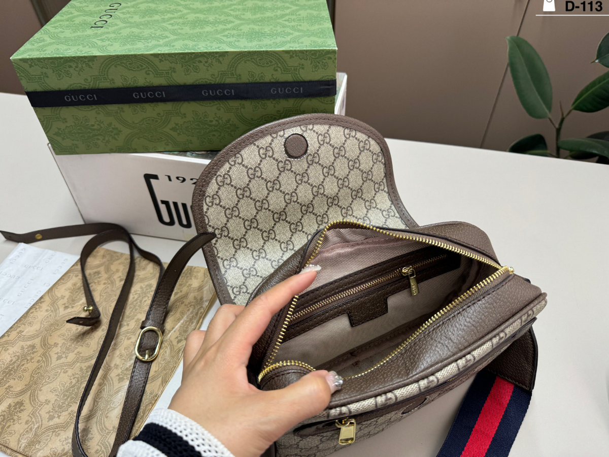 GEM243 New arrive fashion brown color bag for woman beautiful gift 2 size