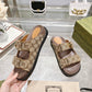 GEM126 Wholesale Outdoor Women Shoes Famous Designer Brand Female Sandals Fashion Slipper for Lady