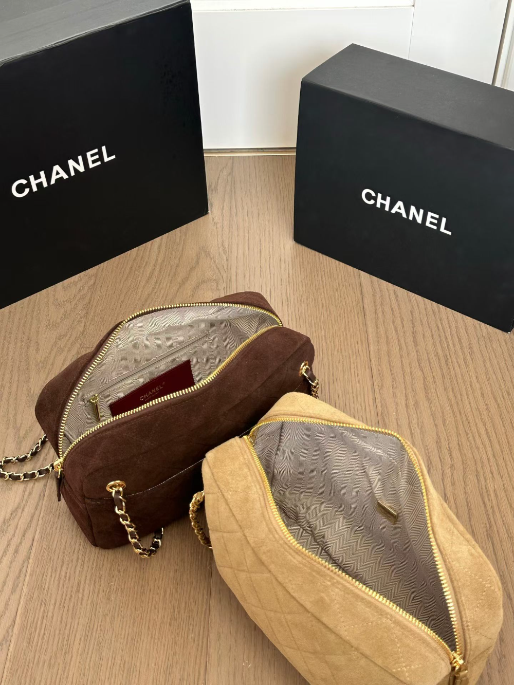 CEM491 New arrive fashion brown khaki bag for woman hands bag beautiful gift to choose gift  25*7*15cm
