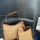 COEM12 New arrive fashion yellow dark brown color bag for woman beautiful gift to choose 2 size